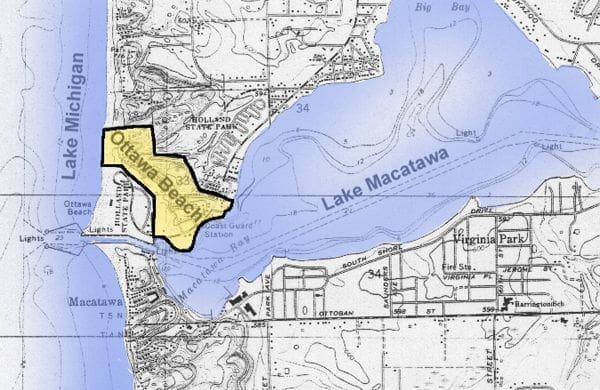 History-02-04 Infrastructure-OttawaBeachMap